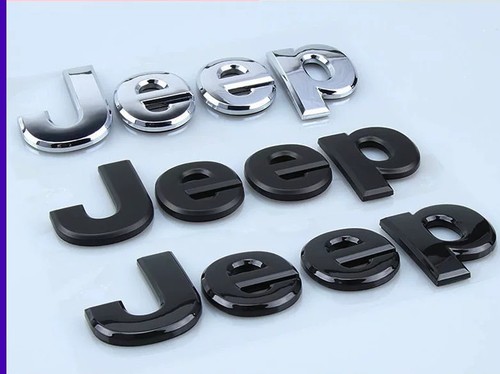 Per jeep scritte - scritte, logo