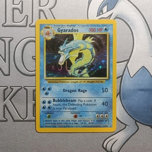 Gyarados holo 102 - gyarados, base
