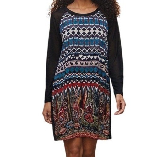 Desigual dami black geometric - dami,