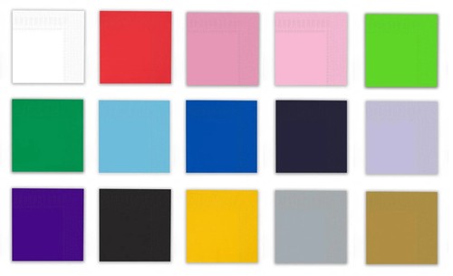 Tovaglioli carta colorati - di,