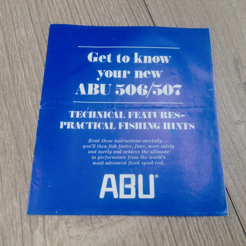 Abu 506 507 manuale d - 507,
