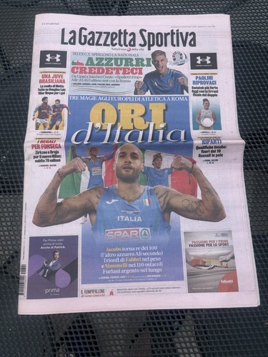 Giornale calcio giugno 2024 - calcio,