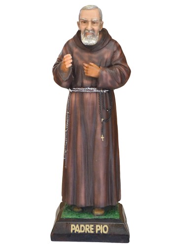 Padre pio resin statue - statue, 40