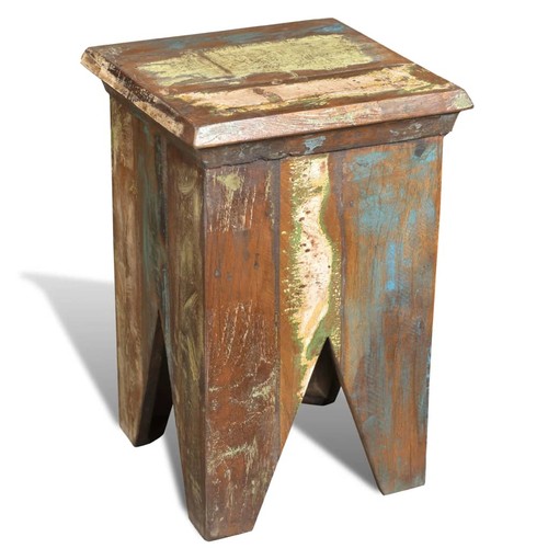 Sgabello legno recupero - legno, di