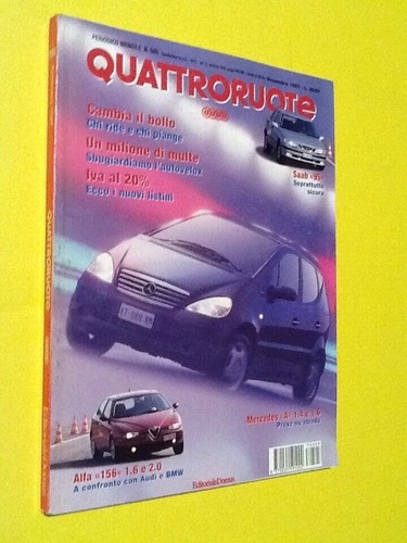 Quattroruote 505 novembre 1997 - novembre,