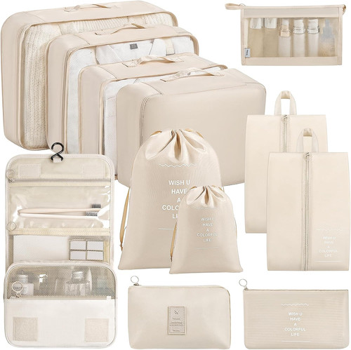 Organizer valigia pezzi - 12,