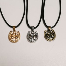 Collana corda con ciondolo - collana,