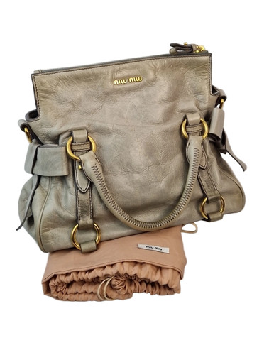 Borsa mano miu bow - borsa,