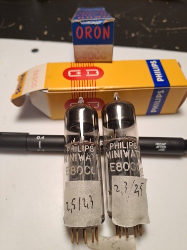 E80cc tube philips matched - 2x,