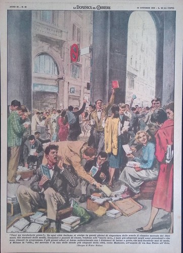 Retrocopertina domenica del - domenica,