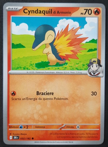 Cyndaquil armonio 032 182 - di,