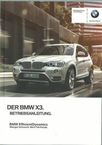 Bmw f25 manuale uso - manuale, e