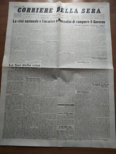 Corriere della sera - corriere, ottobre