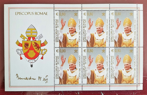 Francobolli benedetto xvi - francobolli,