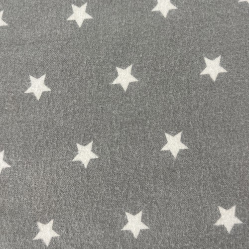 Piumino twin grigio stelle - grigio, in