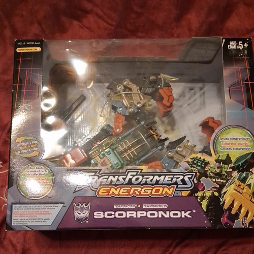 Transformers energon scorponok - energon,