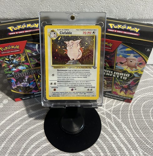 Carta pokémon clefable - pokémon,