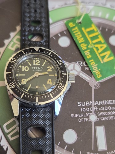 Reloj vintage titan - reloj,