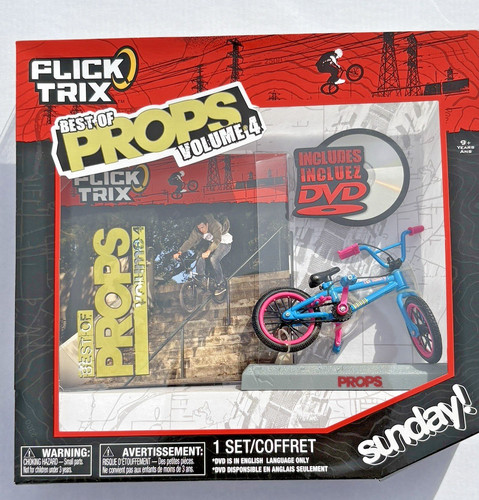 Flick trix bike props - bike, finger