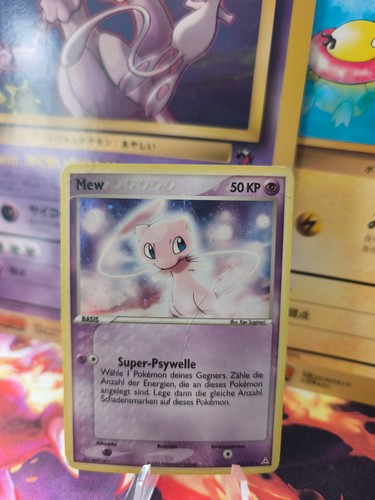 Carta pokemon card mew - carta,