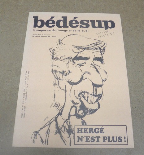 Hergé fanzine bedesup - fanzine,
