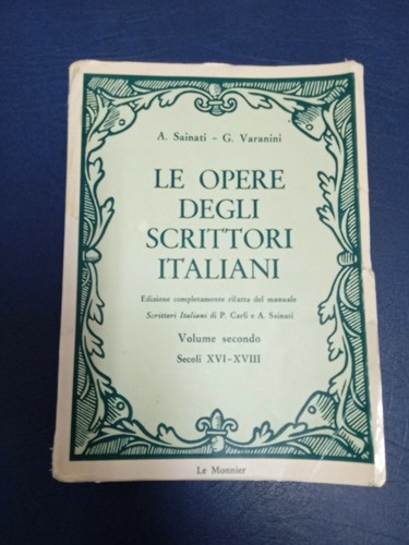 Opere degli scrittori - degli,