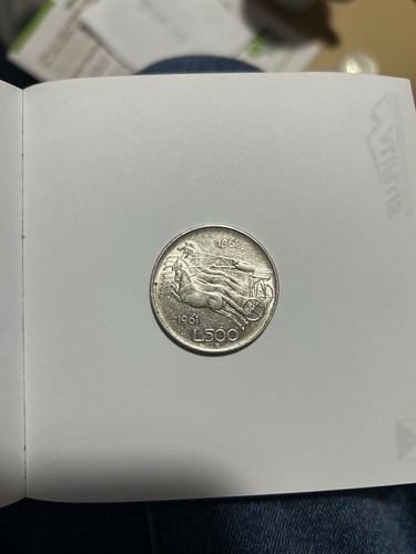 500 lire italia 1961 - lire,