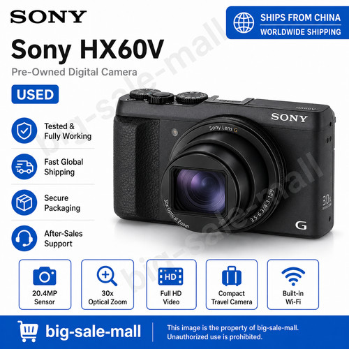 Sony cyber shot dsc - sony, hx60v