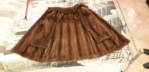 Cappotto pelliccia visone - pelliccia,