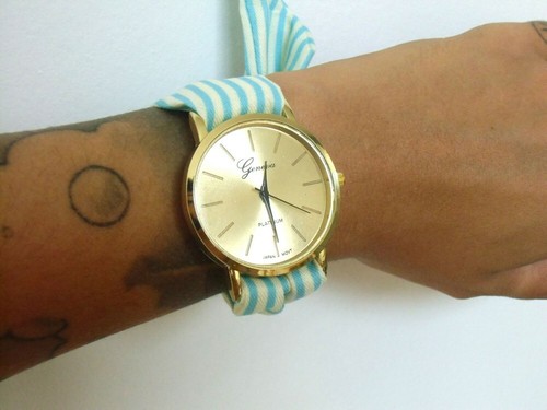 Orologio bracciale foulard - bracciale,