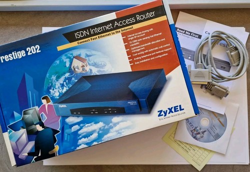 Zyxel prestige 202 modem - zyxel, isdn
