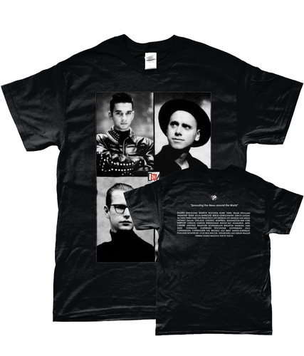 Shirt unisex depeche mode - depeche,