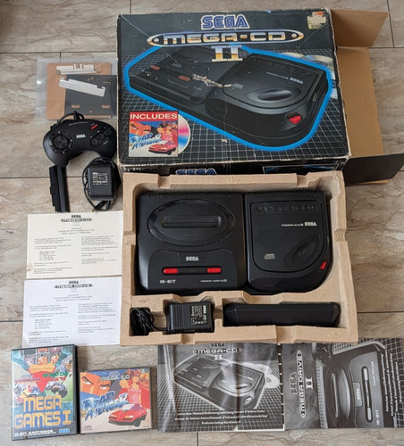 Console sega mega - cd, ii