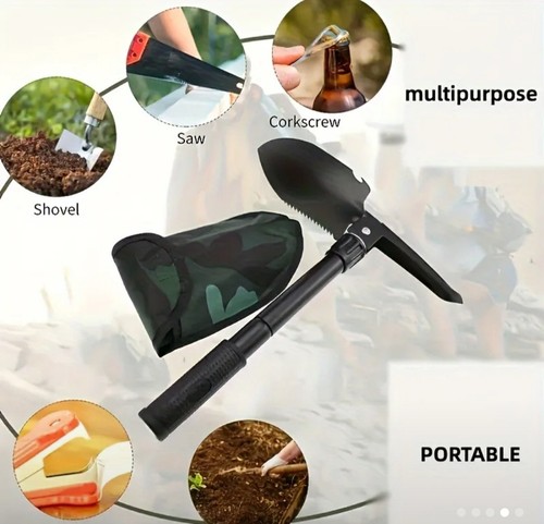 Pala piccone vanga portatile - piccone,