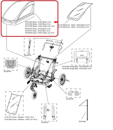 Body thule - thule, 14-