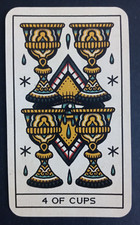 Tarocchi tatuaggio inchiostro
