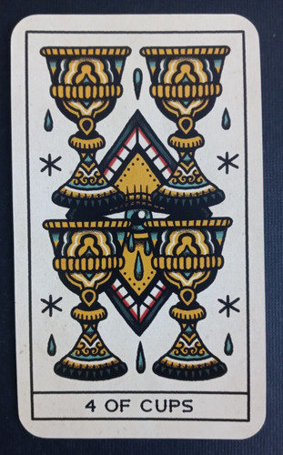 Tarocchi tatuaggio inchiostro