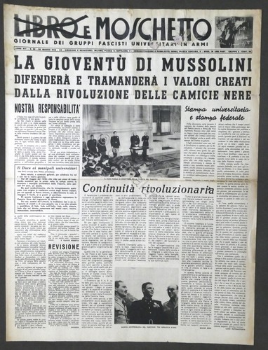 Giornale libro moschetto - giornale,
