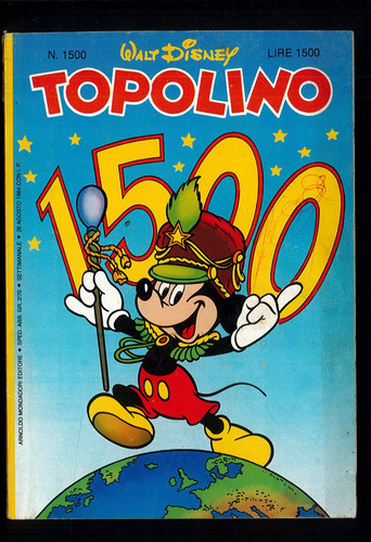 Topolino 1500 con inserto - n.,