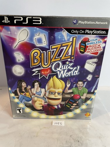 Sony buzz quiz world - sony, buzz!