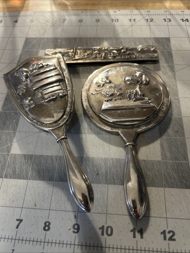 Vintage silver plate - vintage, snoopy