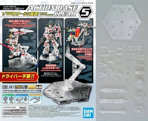 Bandai action base clear - bandai, 5