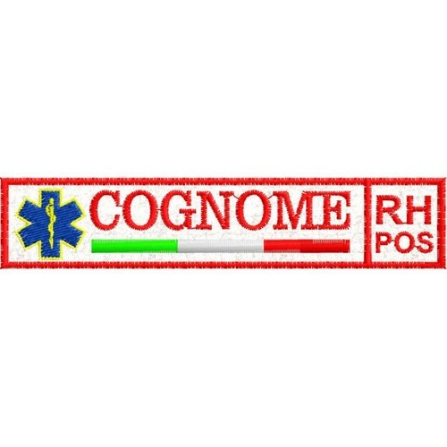 Patch toppa 118 soccorso - patch,