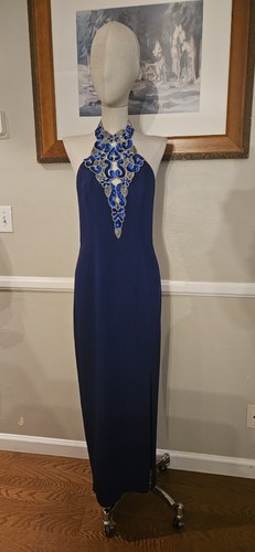 Abito ballo blu vintage - da,