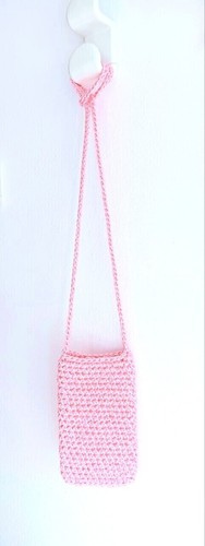Borsetta rosa porta cellulare - rosa,