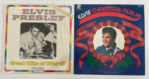 Lot elvis presley lp - of,