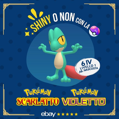 Treecko shiny non 6 iv - treecko, o