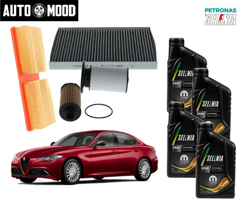 Kit tagliando filtri 4lt - filtri, +