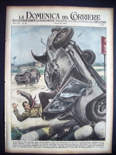 1953 incidente auto gino - incidente, a