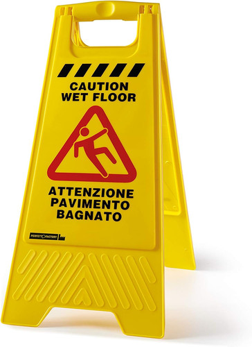 Factory wet floor cartello - factory,